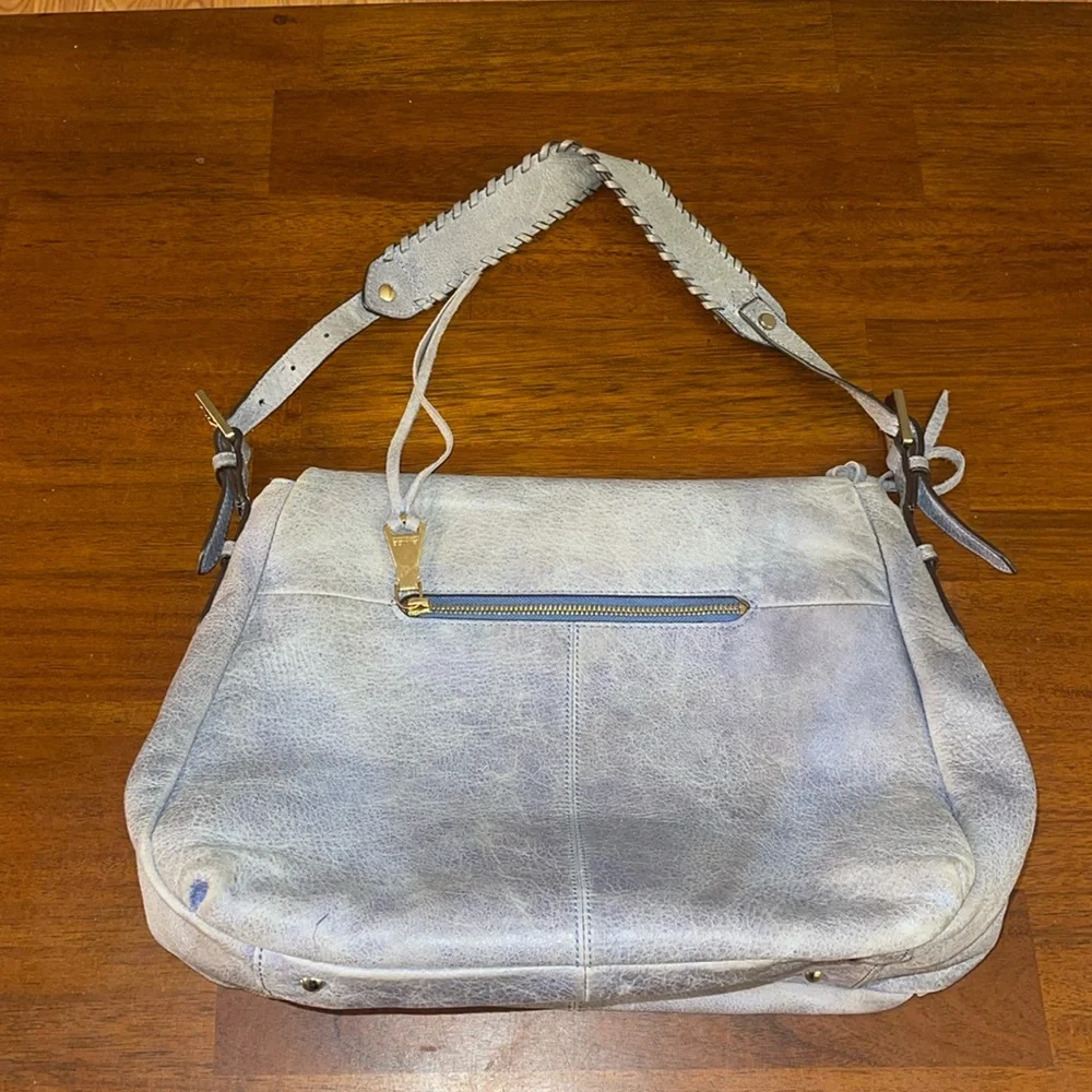 Aimee Kestenberg ladies Bali Hobo Bag in cool gray.